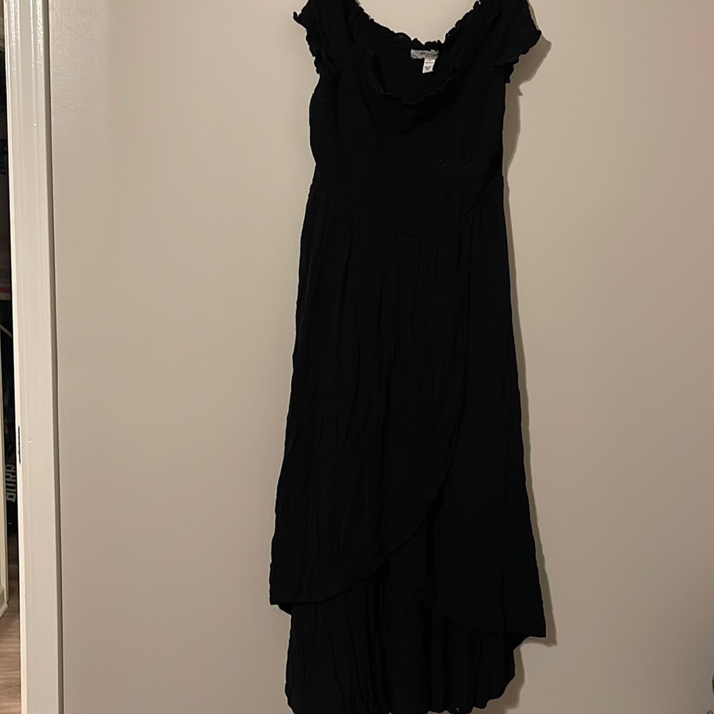 Arizona off the shoulder layered high low dress